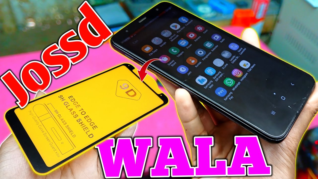 Murah dan Canggih Layar Retak Jadi Mulus❗❗ Pasang Tempered Glass Full Samsung J6 Plus🔴🔴