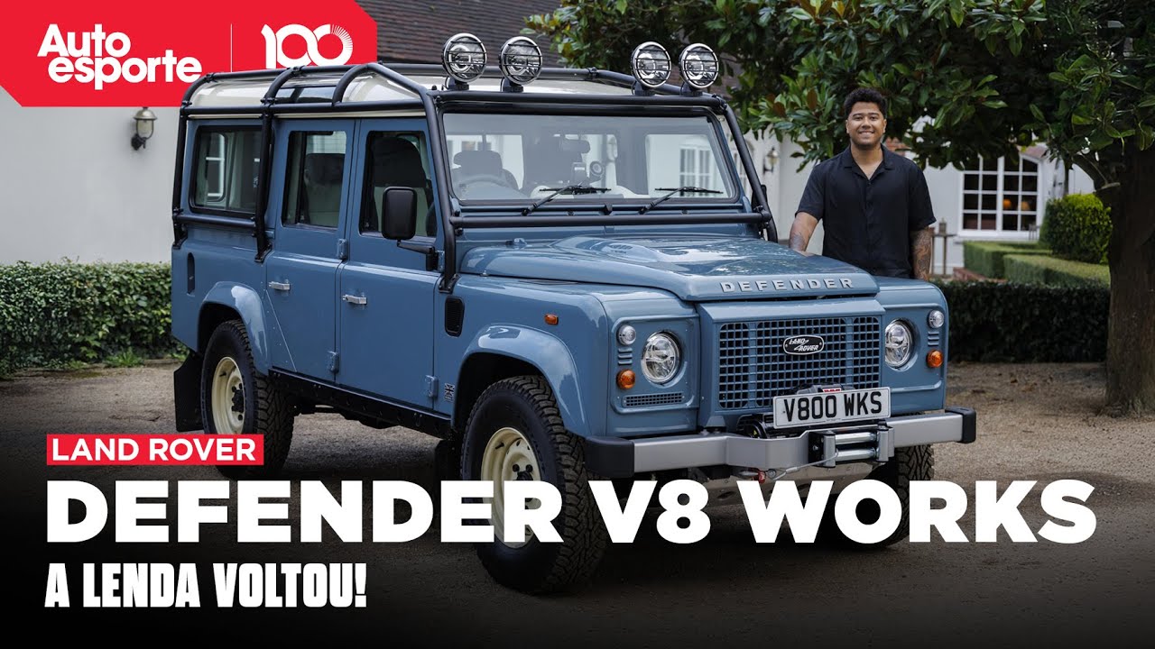 LAND ROVER DEFENDER: andamos no JIPE RAIZ RESTAURADO de R$ 1,7 MILHÃO com MOTOR V8 de 405 cv
