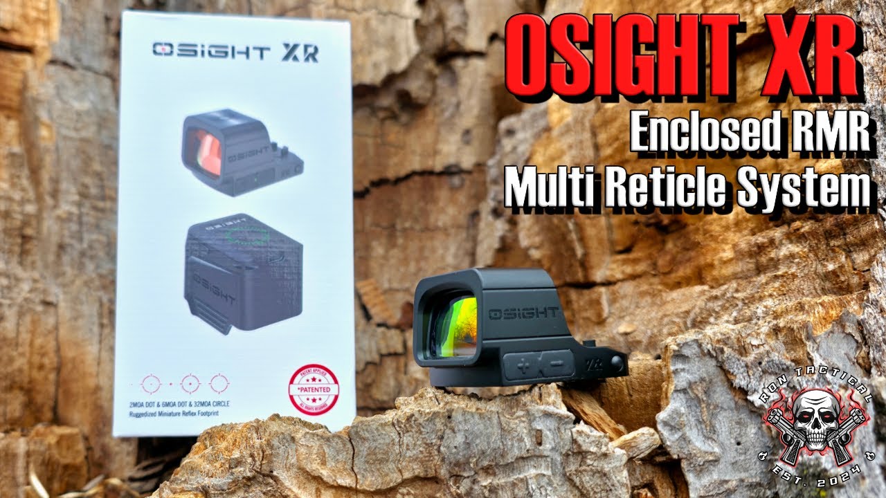 Новинка! Osight XR — закрытый RMR-прицел с многоточечной прицельной сеткой | Распаковка