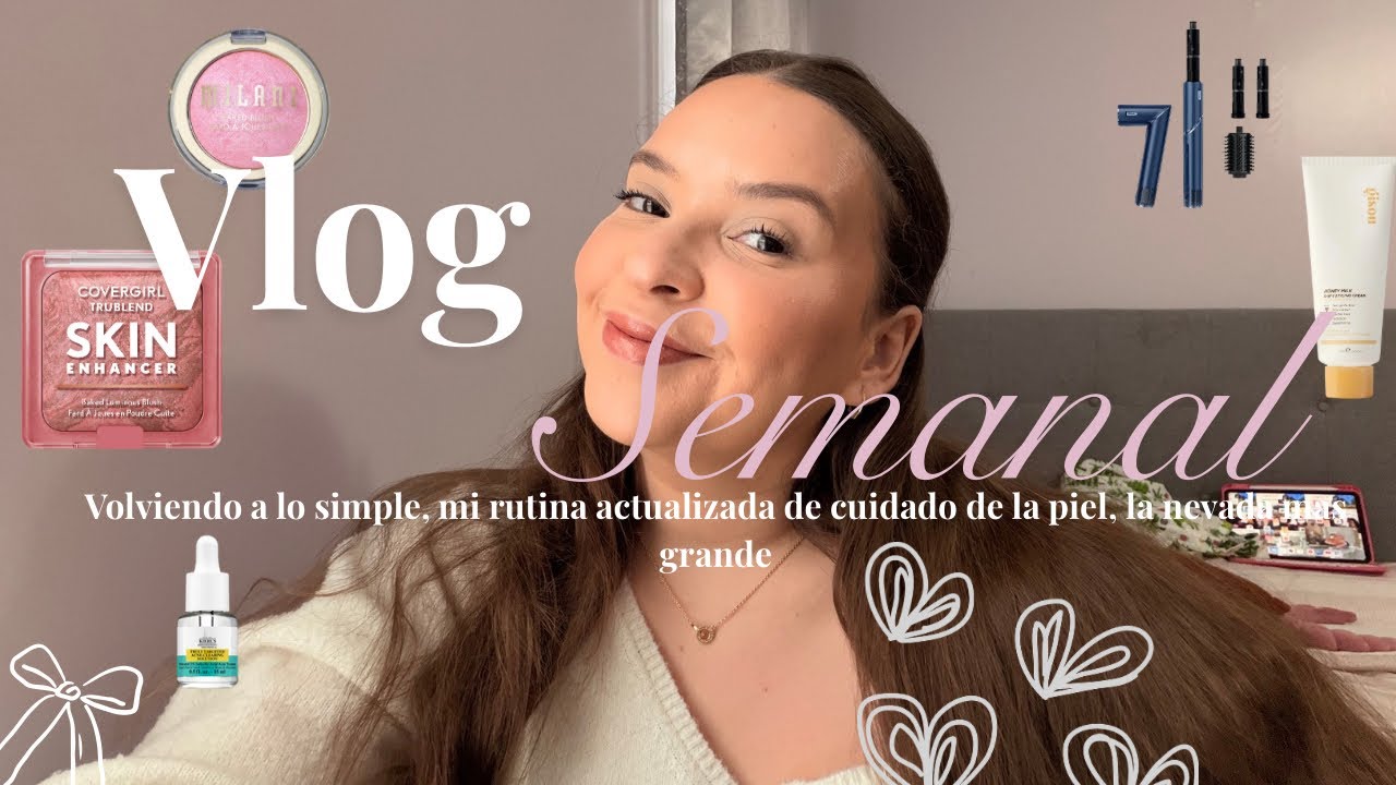 Rutina de Skincare Actualizada, vida simple, demasía nieve junta ❄️