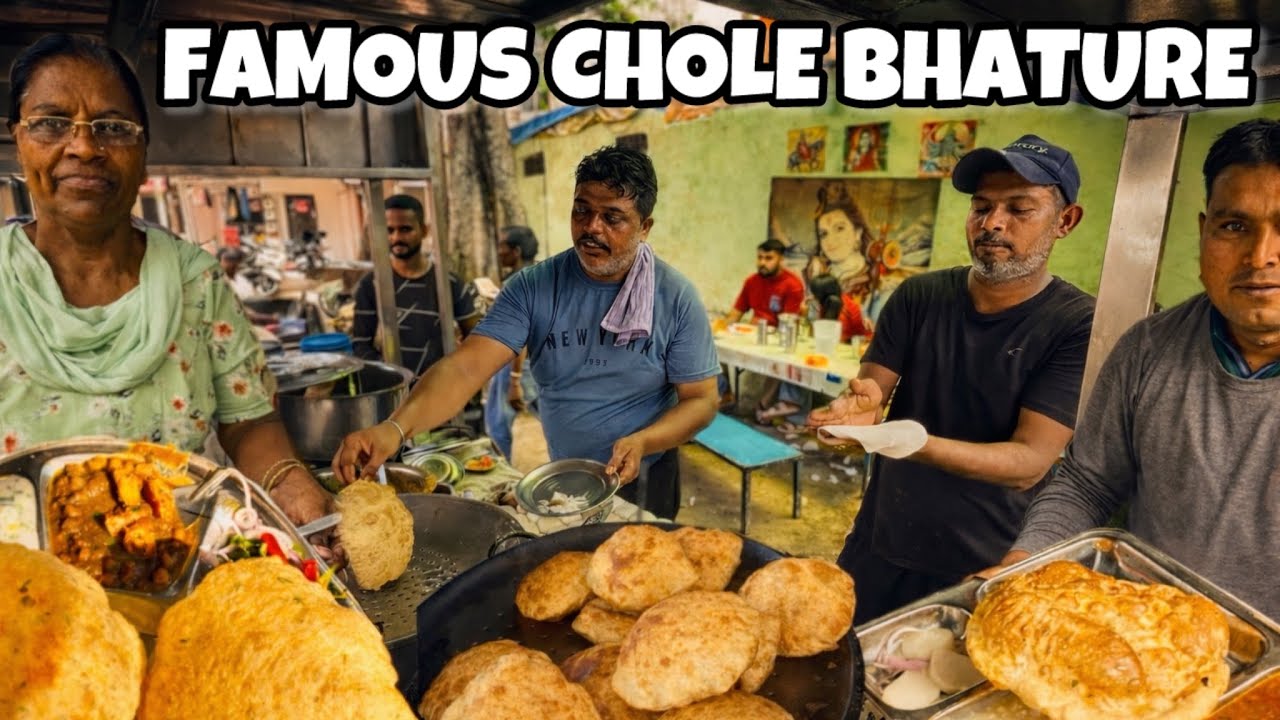 Chandigarh Famous Chole Bhature 😍 | India’s Most Loved Breakfast | Street Food India