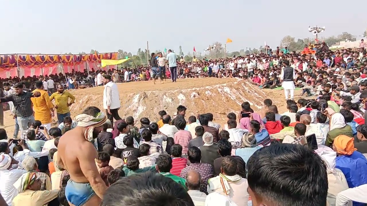 Kushti Dangal babhnan road shivala Mandir (sikahra)