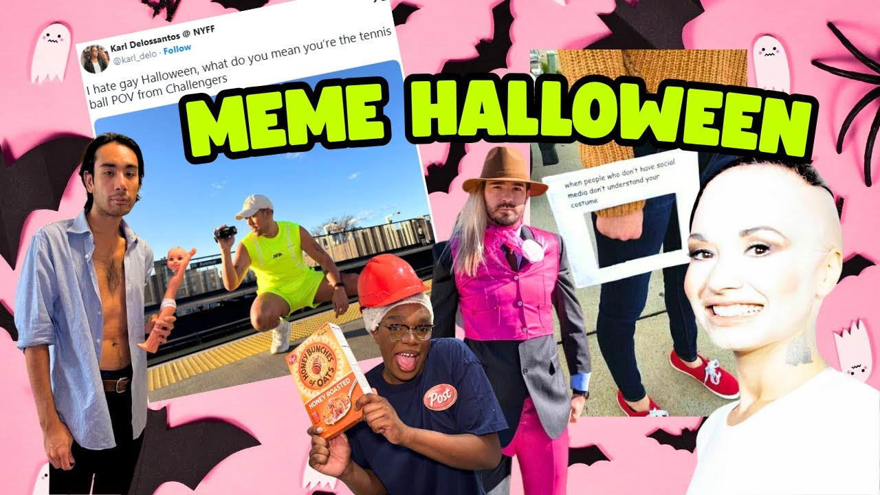 the memeification of Halloween costumes