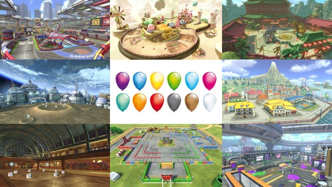 Mario Kart 8 Deluxe - Battle - Balloon Battle