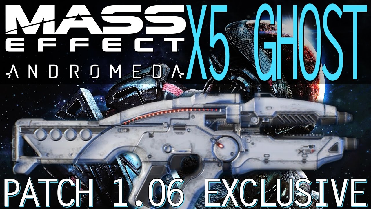 Тест и анализ X5 Ghost добавлены в патч 1.06 для Mass Effect Andromeda
