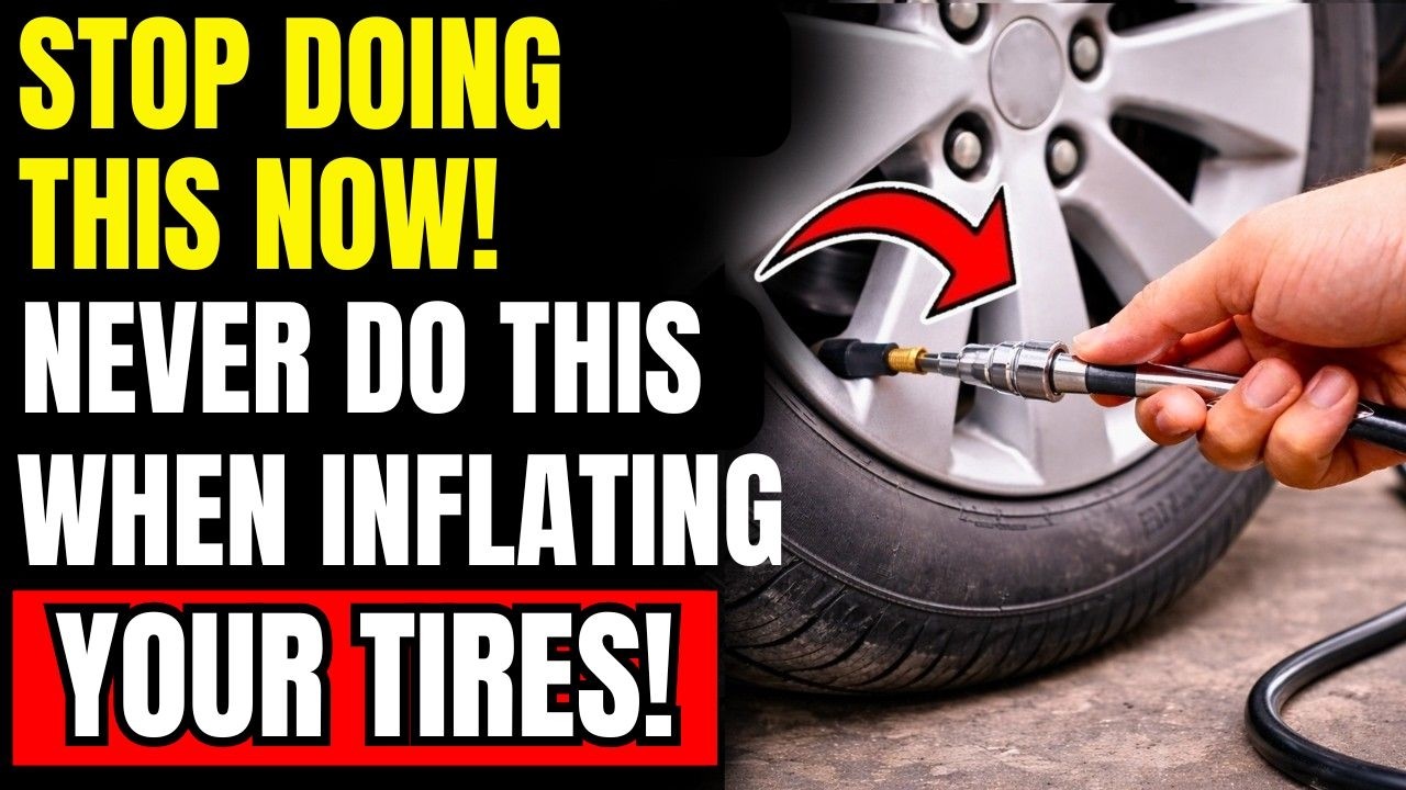 99% Of Drivers Do THIS When Filling Their Tires (DANGEROUS MISTAKE!)