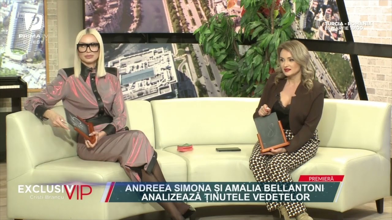 Andreea Simona și Amalia Bellantoni analizează ținutele vedetelor