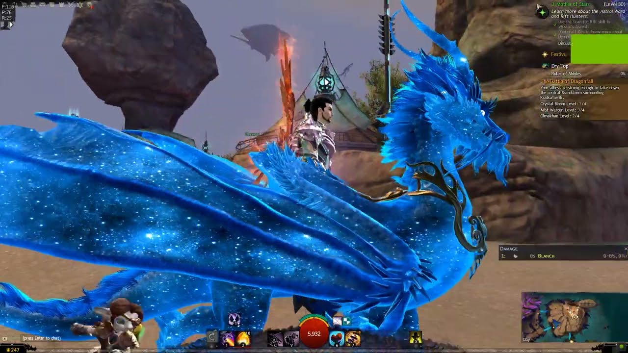 Guild Wars 2 Star Blessed Noble Skyscale Dye/Effect