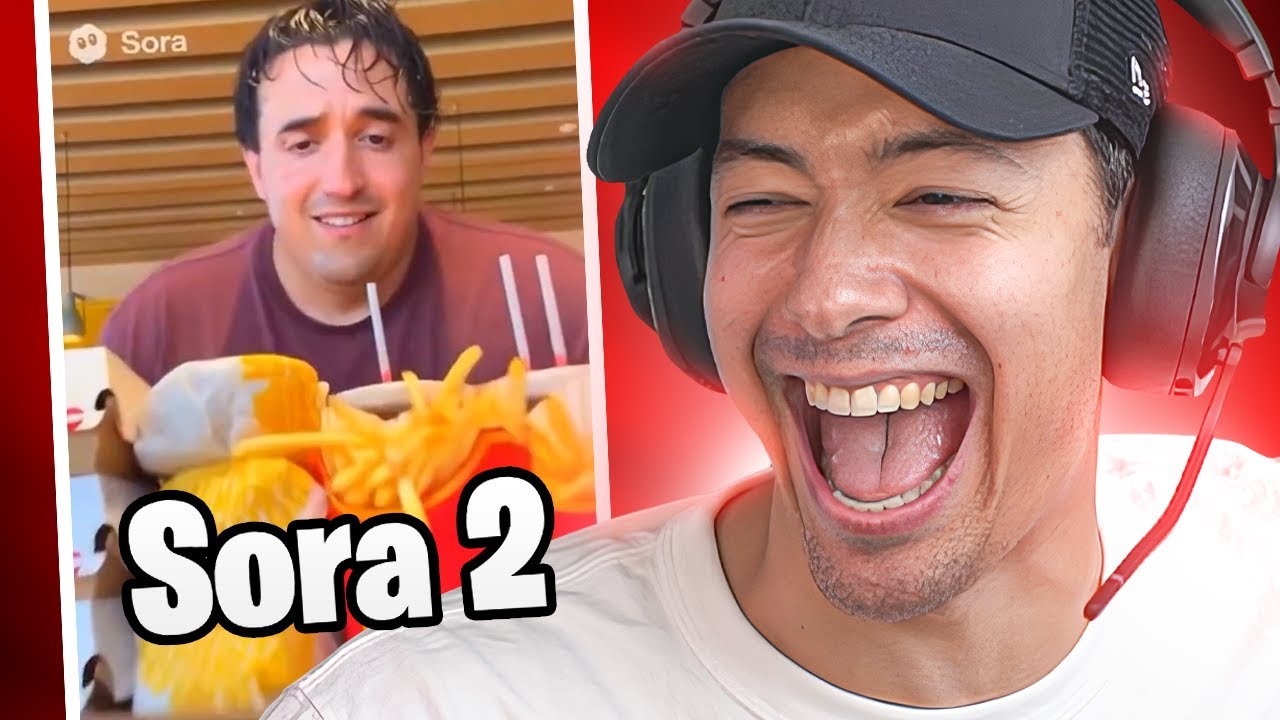 LES VID&Eacute;OS IA LES PLUS DR&Ocirc;LES !! 😂 (react Sora 2)