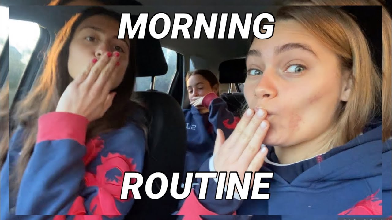 mi MORNING ROUTINE con colegio