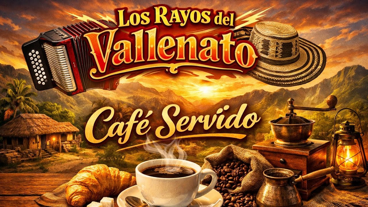 Café servido - Los Rayos del Vallenato 