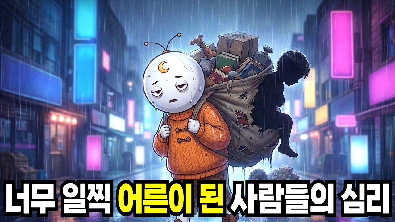 너무 일찍 철든 사람들의 심리 | 기대는법 잊어버린 당신에게