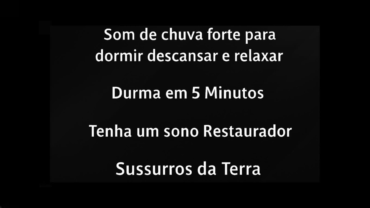 Som de Chuva Forte