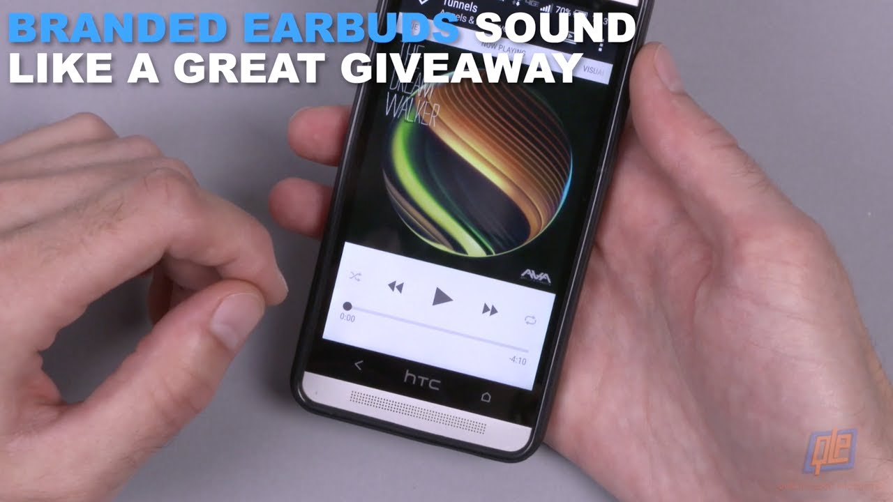 Branded Earbuds Sound Like a Great Giveaway