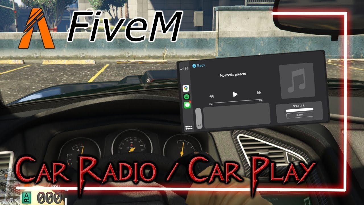 [FiveM/ESX & QBCORE] [FREE] Nass Carplay | Installations Guide | Deutsch | GTA RP