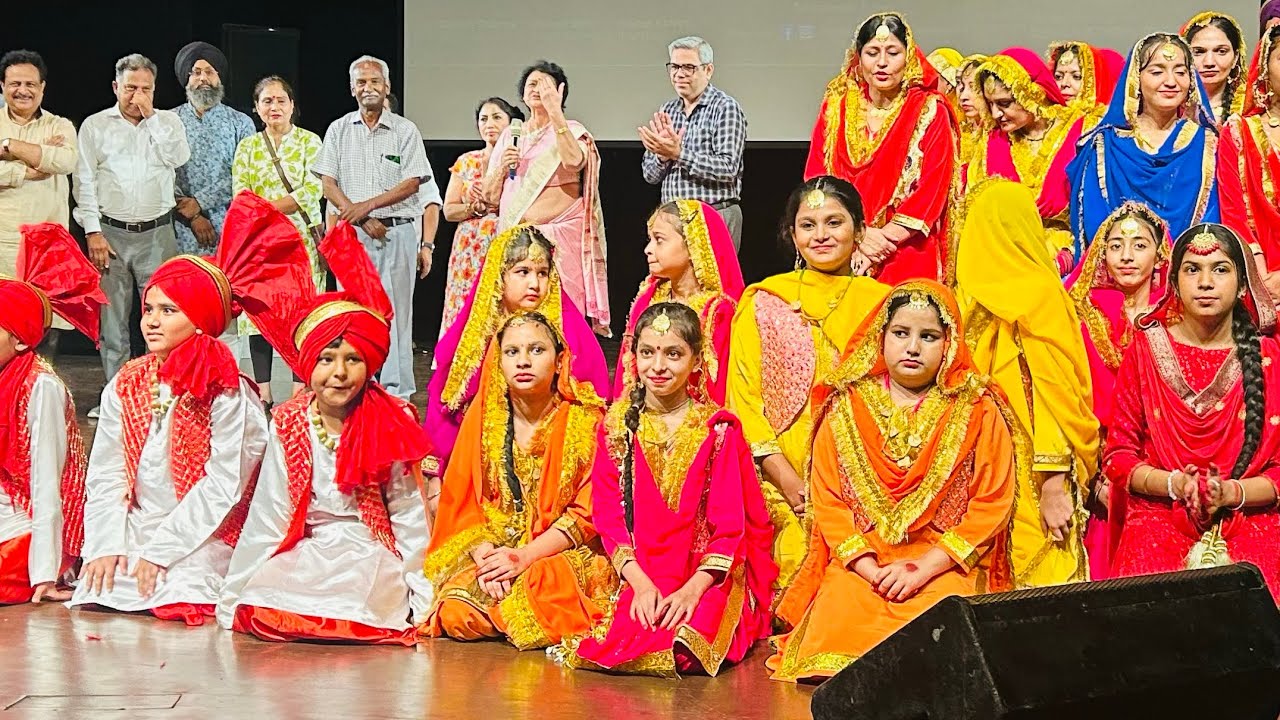 Bhangra performance in Tagore Theatre Chandigarh | 15 Days Workshop in CSNA #tagoretheatre #vlog