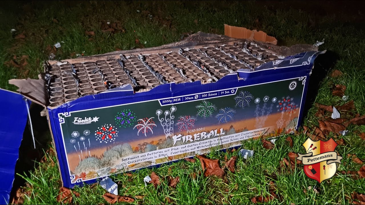 Fireball - Funke Fireworks 200sh blok FC30-200-1 Vuurwerk 2022-2023