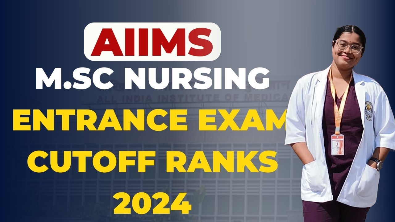 AIIMS msc nursing entrance rank cut off 2024 #aiims #aiimsmscnursing #mscnursing #mscnursingcutoff