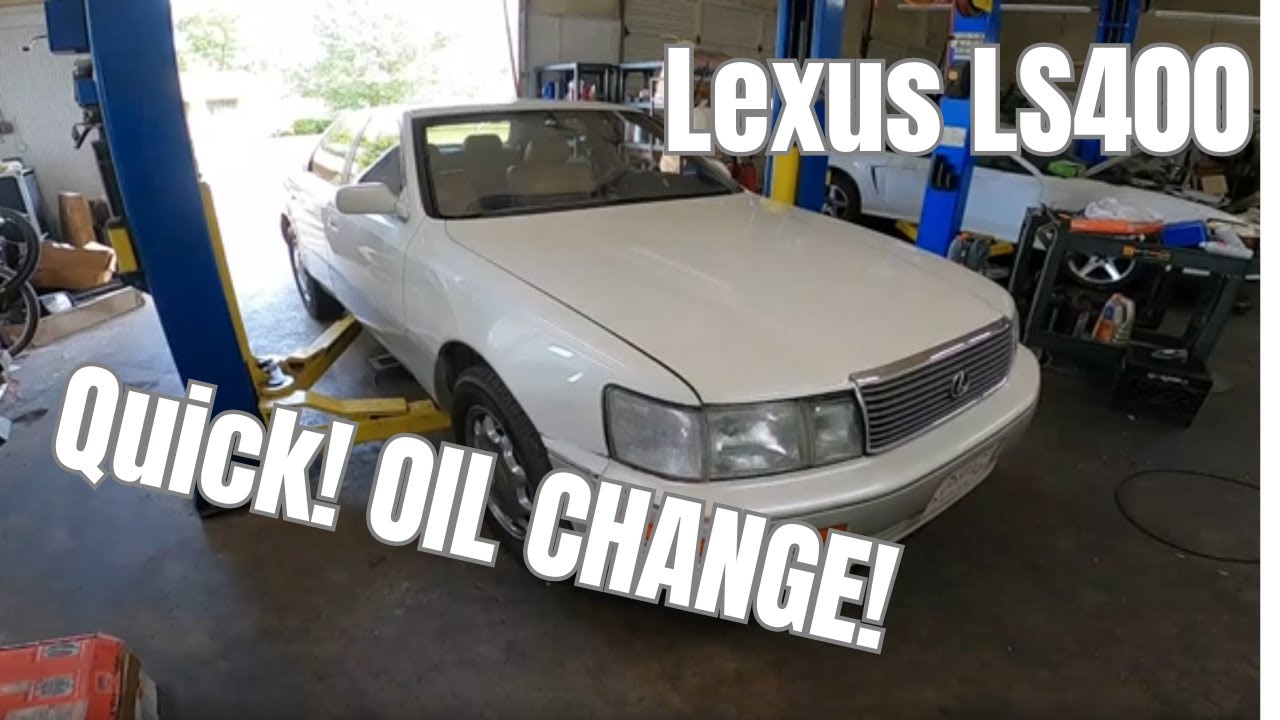 Lexus LS400 Oil Change