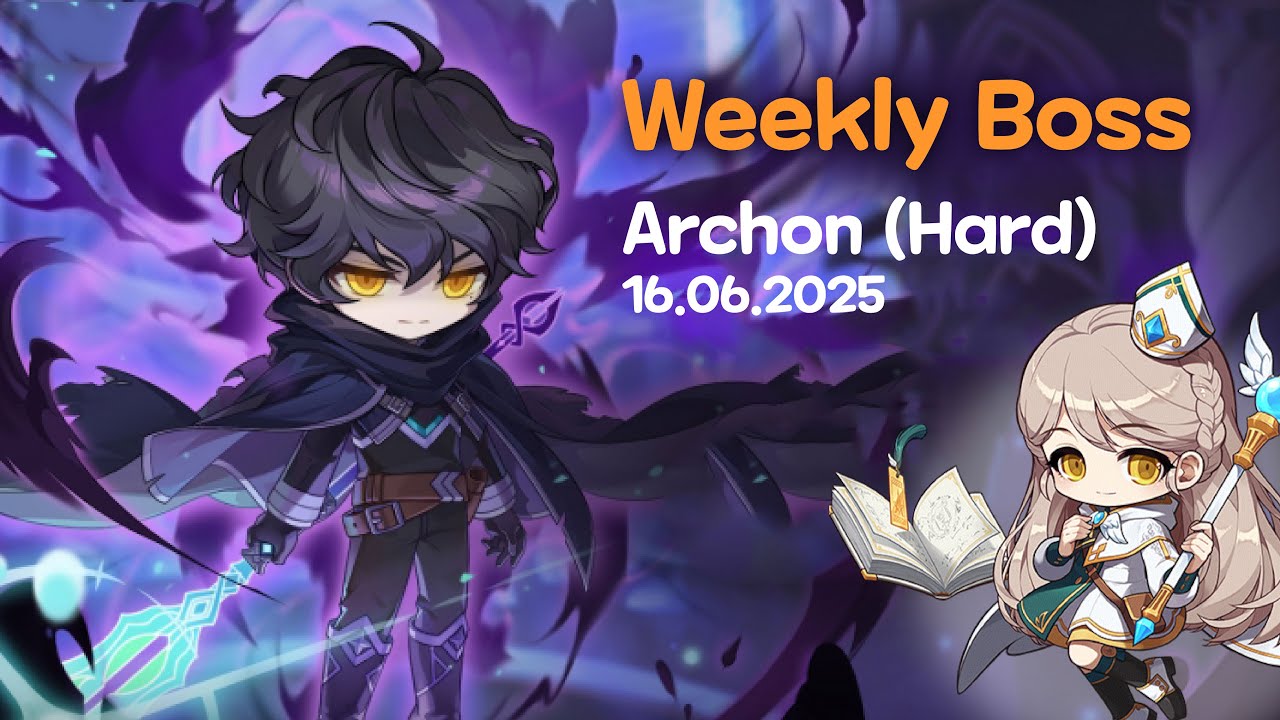 Maplestory M - Archon (Hard) 16.06.2025 - Bishop POV