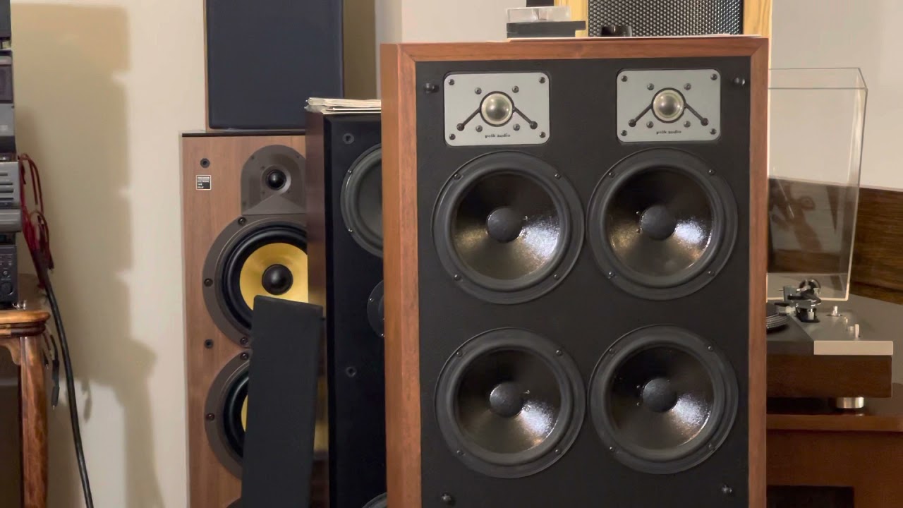 CROWN PS-400 Power Amp / Polk Audio SDA-1S , Sony CD player