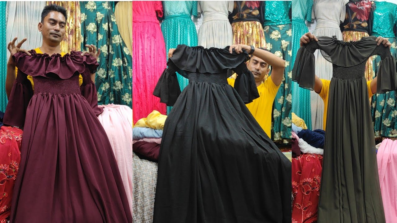 Famous Smokey jorjet Western Gown❤️