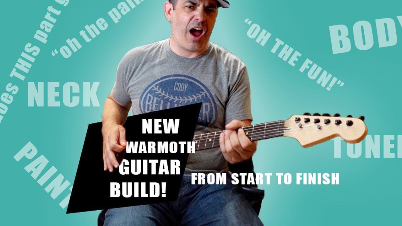 New Warmoth Guitar Build!  I'll show ya the whole journey.