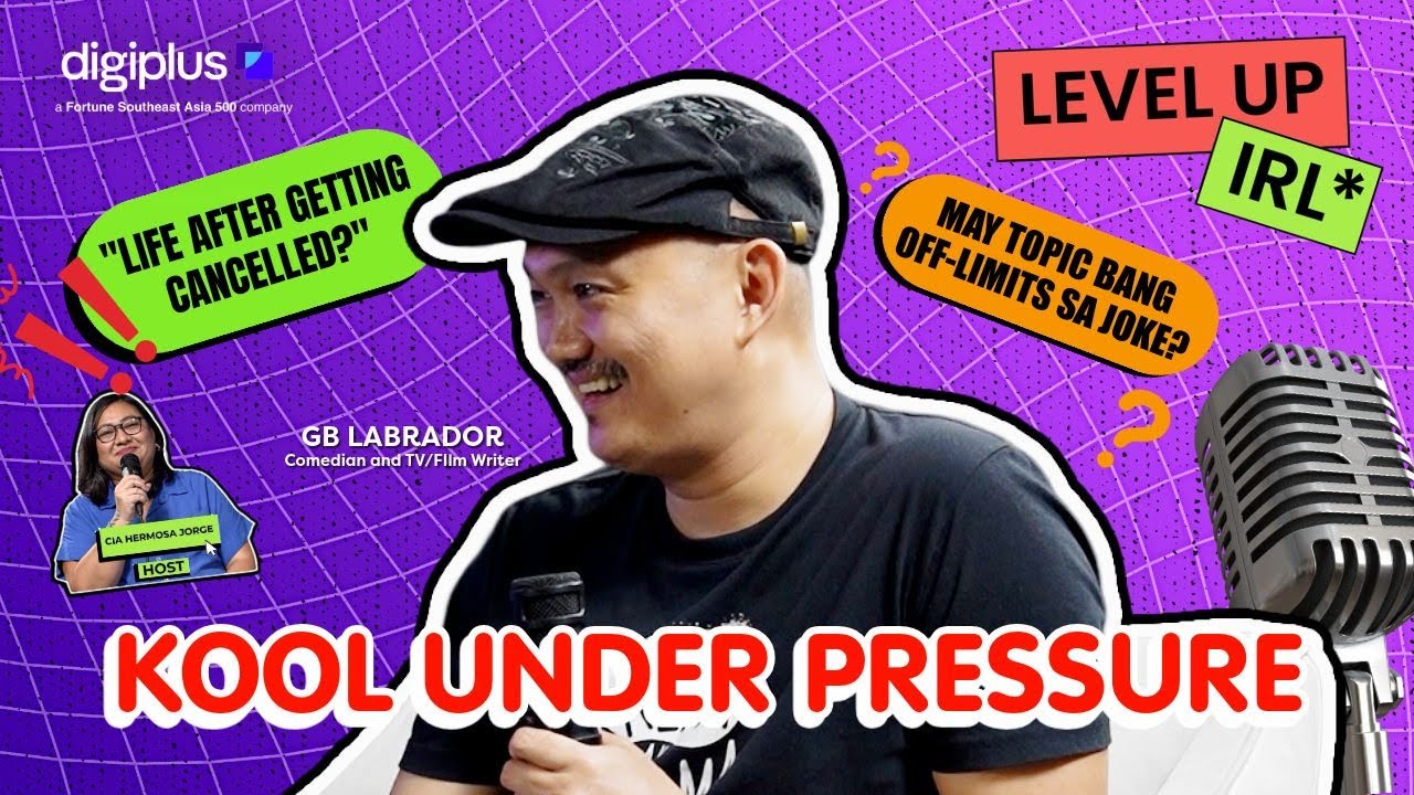 GB Labrador gets real about cancel culture, Pinoy humor, & life as a comic | LEVEL UP IRL Ep 2