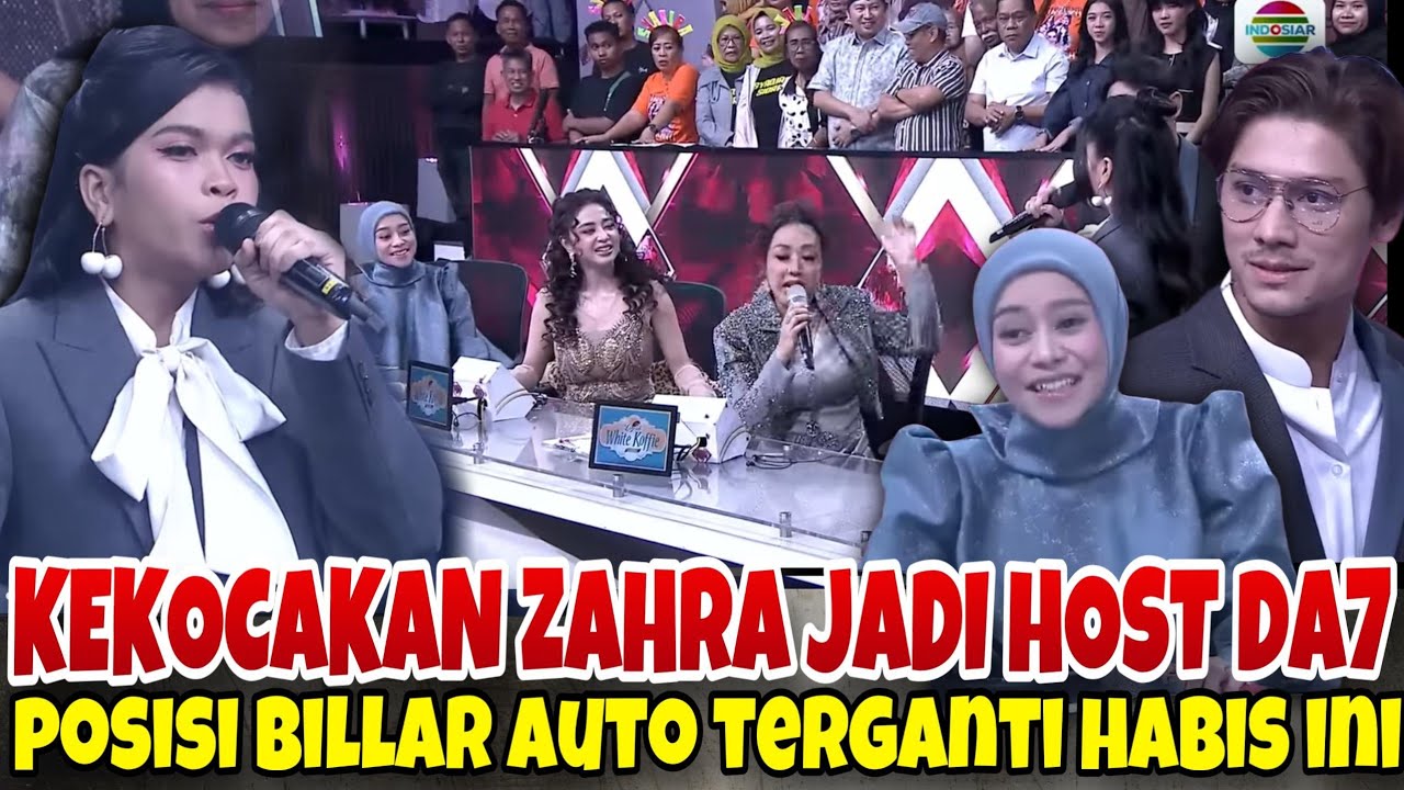 ZAHRA JADI HOST BUAT NEMENI BILLAR YANG JUGA 'SAMA² KOSONG' SEKETIKA SATU STUDIO NGAKAK PARAH