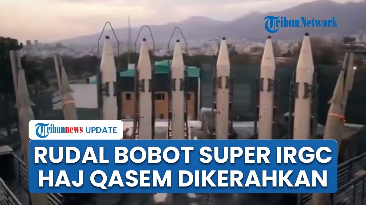 Iran Kerahkan Rudal Haj Qasem yang Jadi Momok Menakutkan Penghancur Tel Aviv, Kini Dipakai Gempur AS