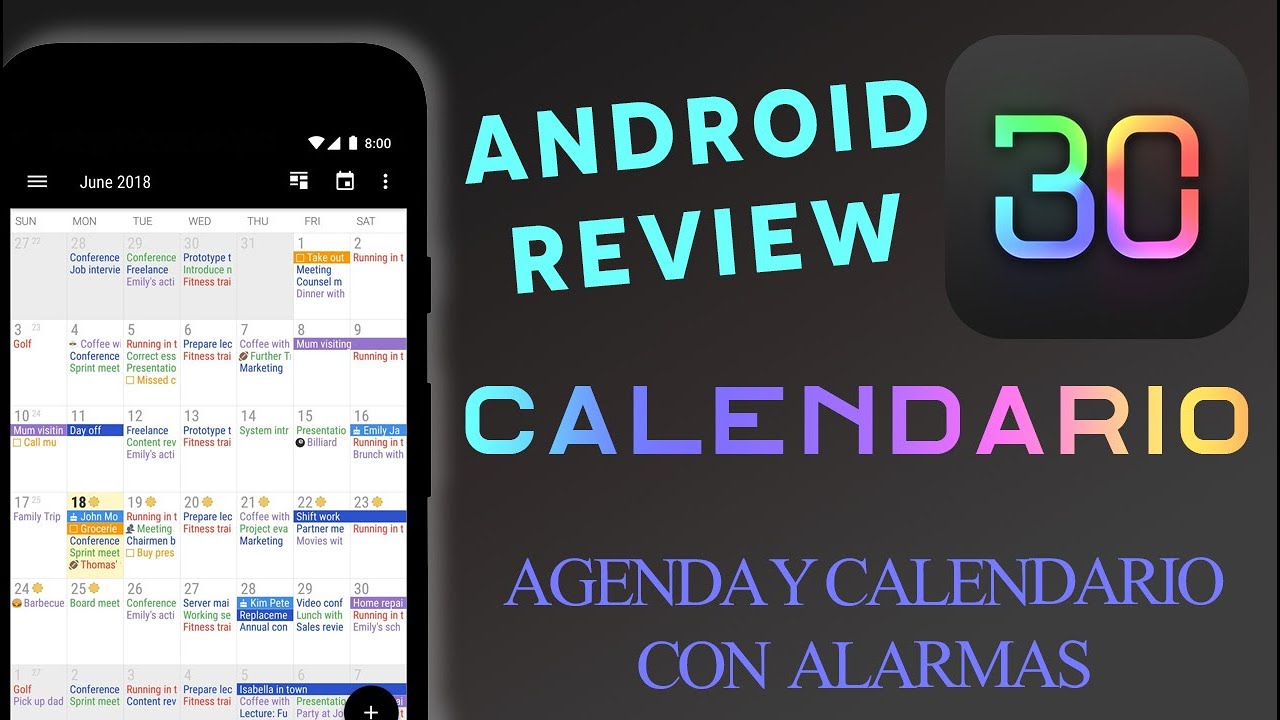📝📲CALENDARIO BUSINESS - La mejor agenda digital  📗 Full COMPLETO ANDROID - REVIEW Tecnologia📱