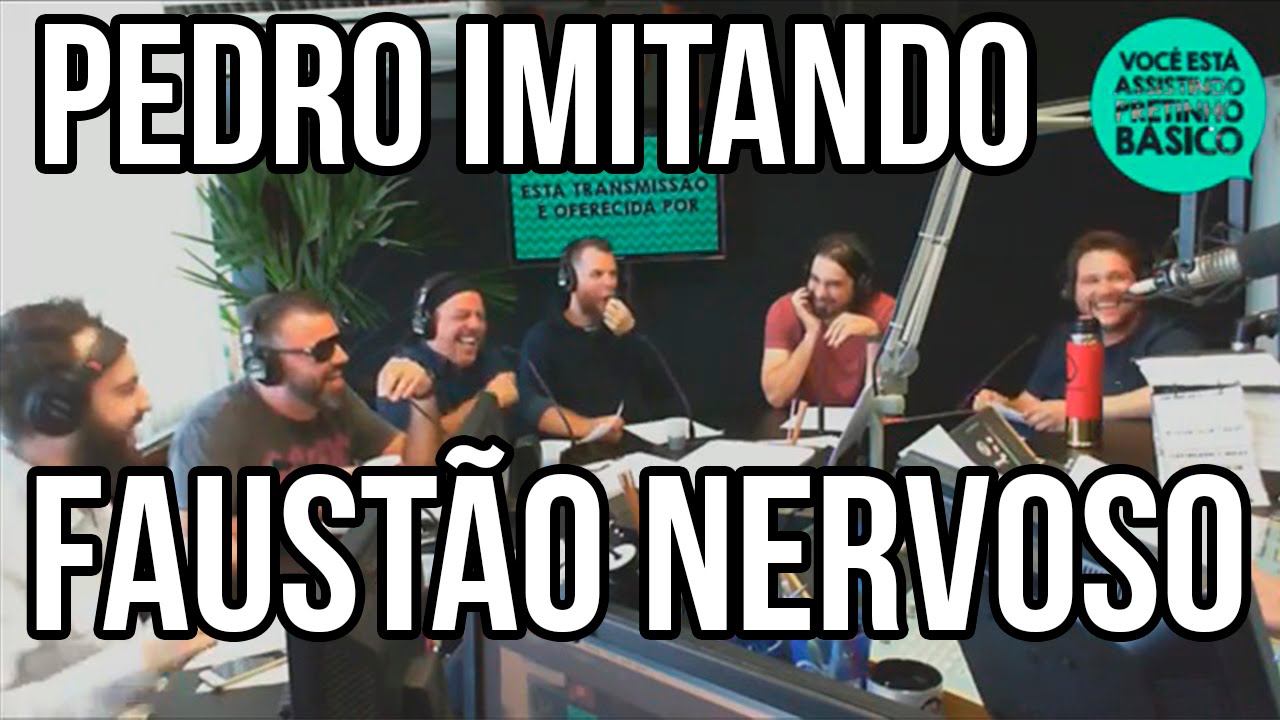 Alcemar imita FAUST&Atilde;O NERVOSO