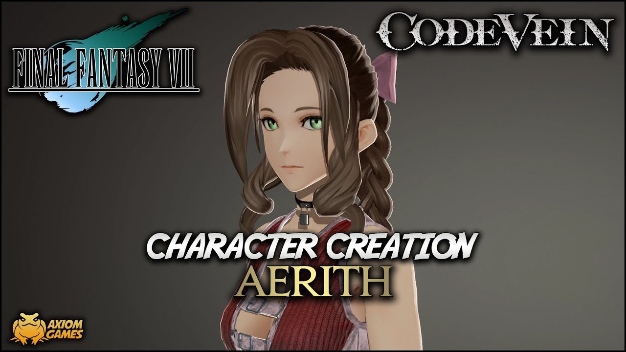 Code Vein — Создание персонажа Айрис (Final Fantasy VII)