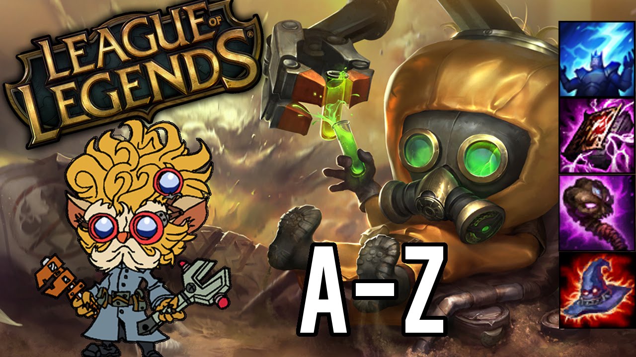 Heimerdinger i Rakiety - A-Z | League of Legends