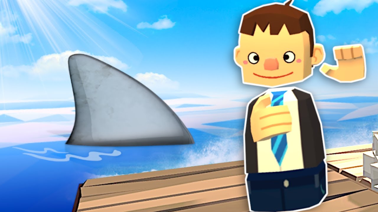 SURVIVING on a RAFT but it's in VR! (OceanCraft VR)