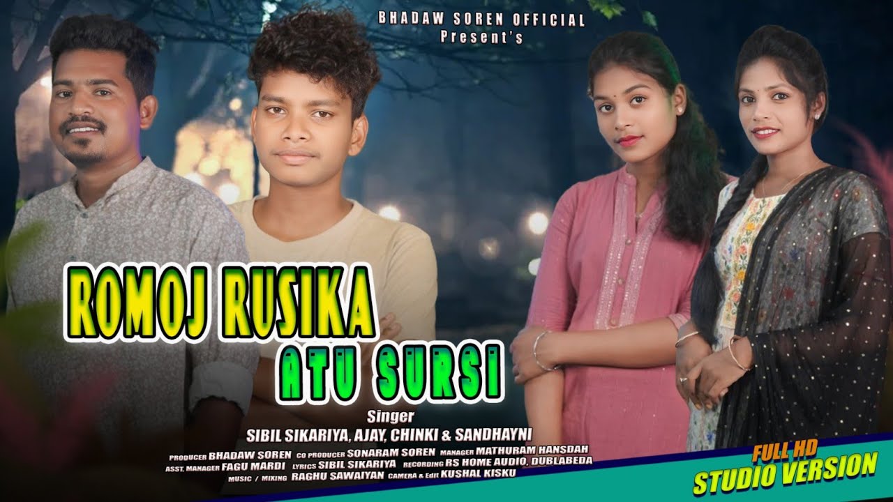 ROMOJ RUSIKA ATU SURSI || NEW SANTALI DOSON SONG 2024 || SUSHIL, AJAY, CHINKI & SANDHAYNI