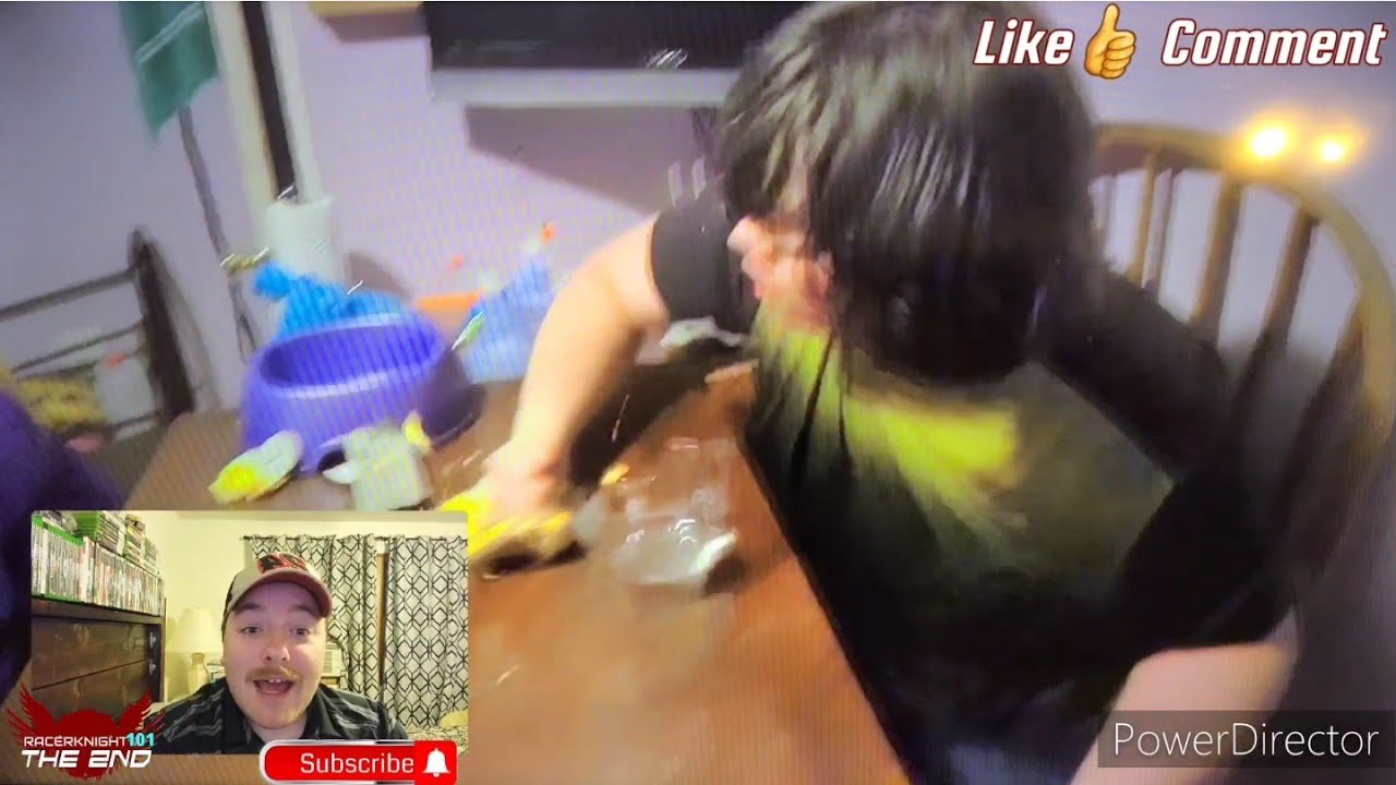 Dad Sits On Kid's Birthday Cake Reaction