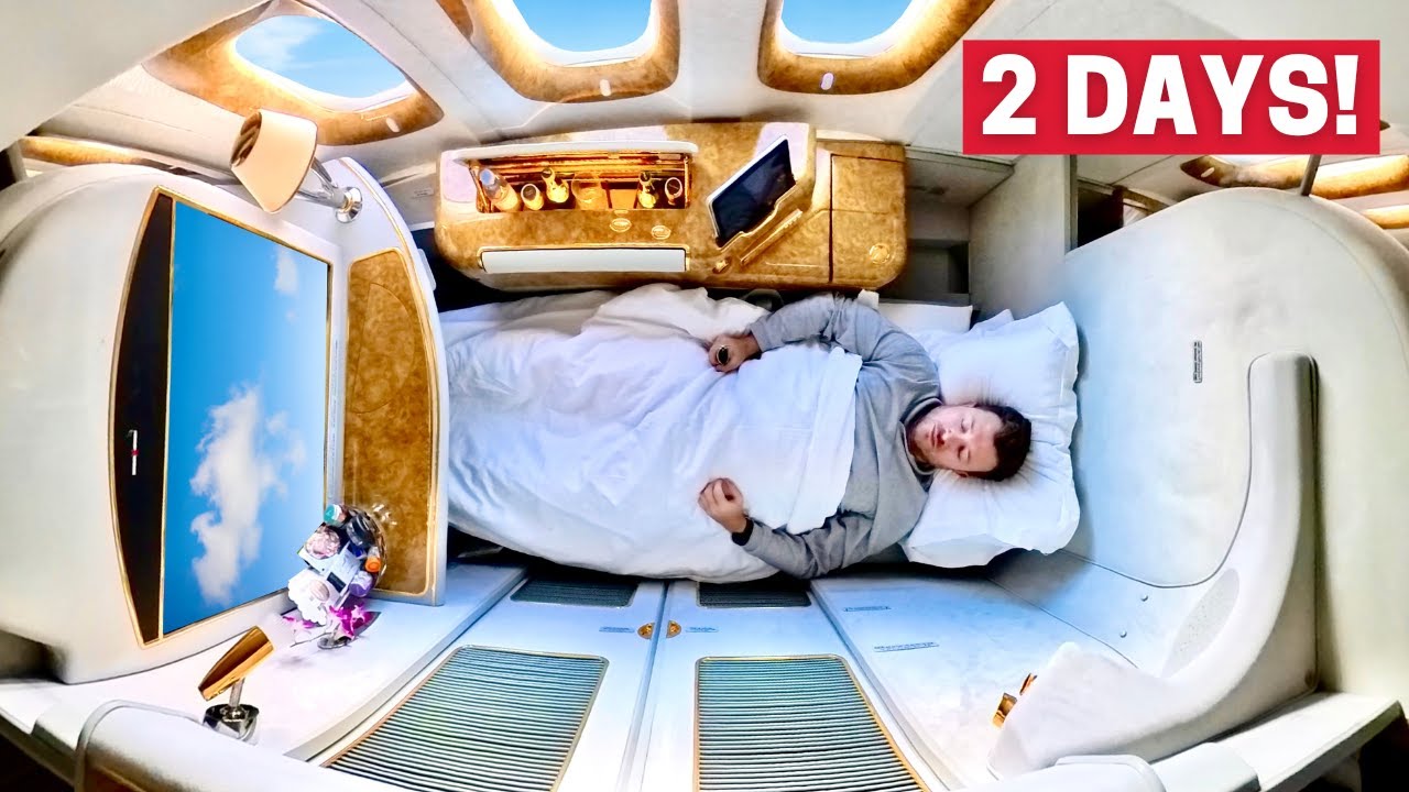 40hrs Flying First Class from Australia to London
