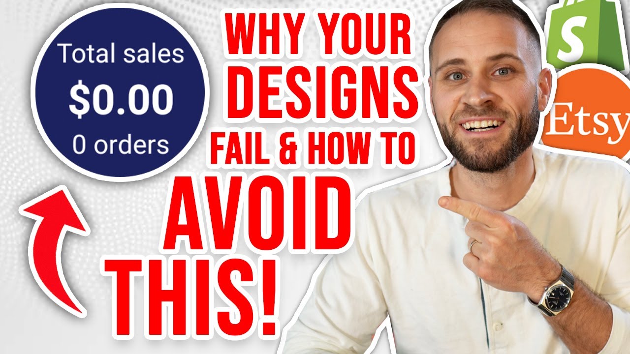 BEGINNER GUIDE To Make Print On Demand Designs That Sell (And Top Mistakes To Avoid)