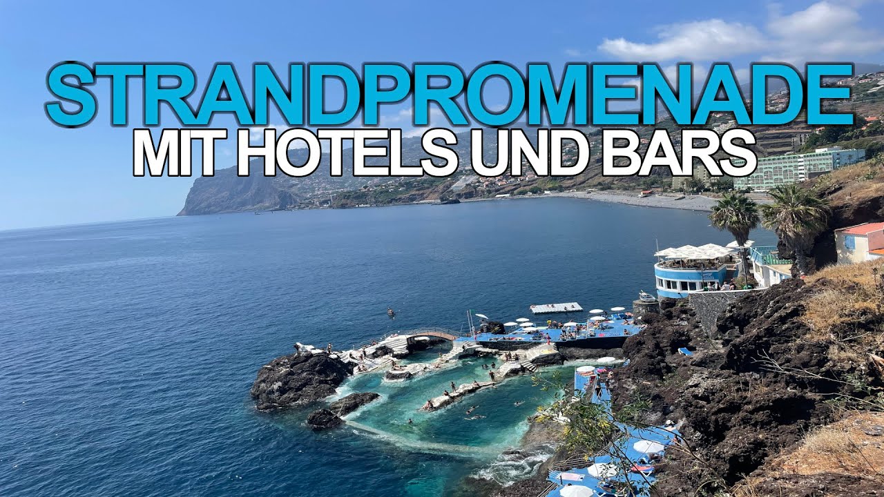 Madeira Freizeit Vlog 12 -  Praia Formosa / Hotels / Promenade / Funchal / Portugal