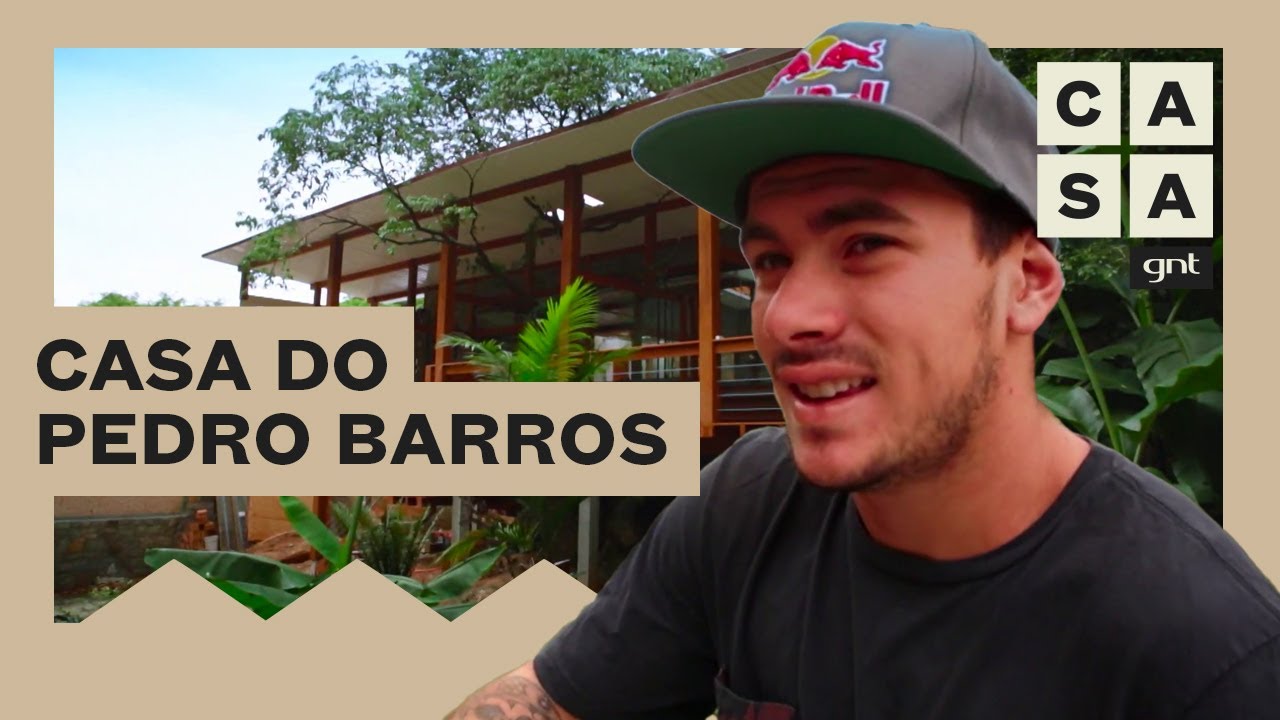 Skatista Pedro Barros e seu pai mostram suas casas com pista de skate no quintal | Morar