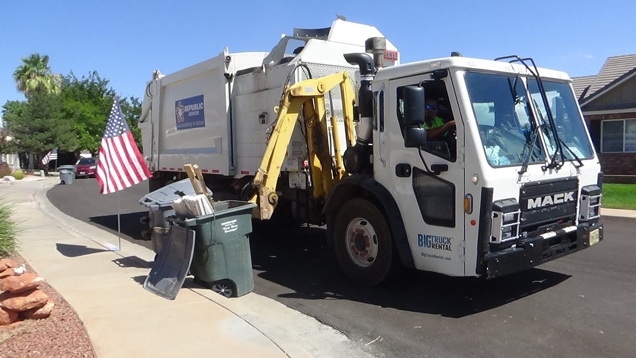 Republic Services- Brand New Mack Python BIG Truck Rental