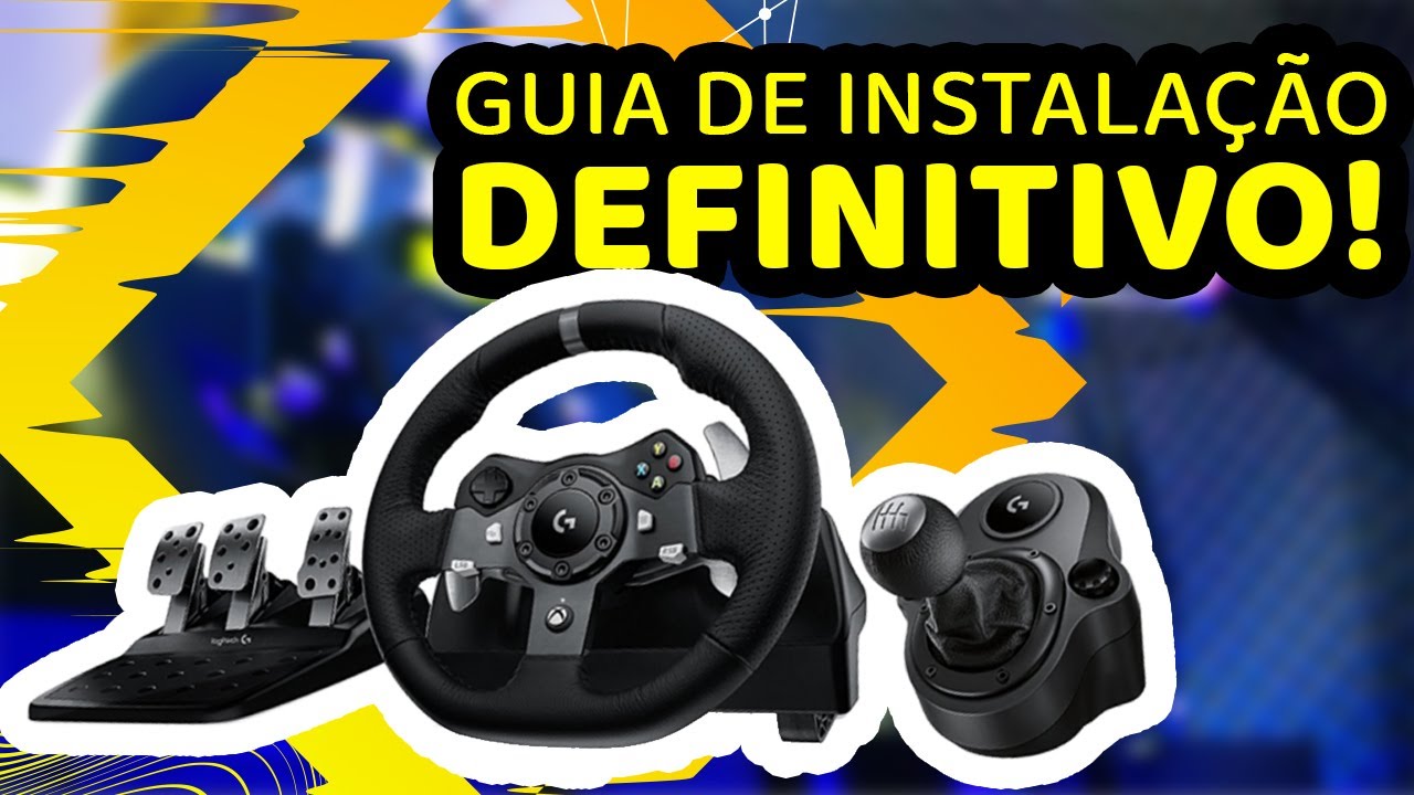 Como Instalar Volante Logitech G920 / G29 + Caixa de Marcha | Guia Definitivo!