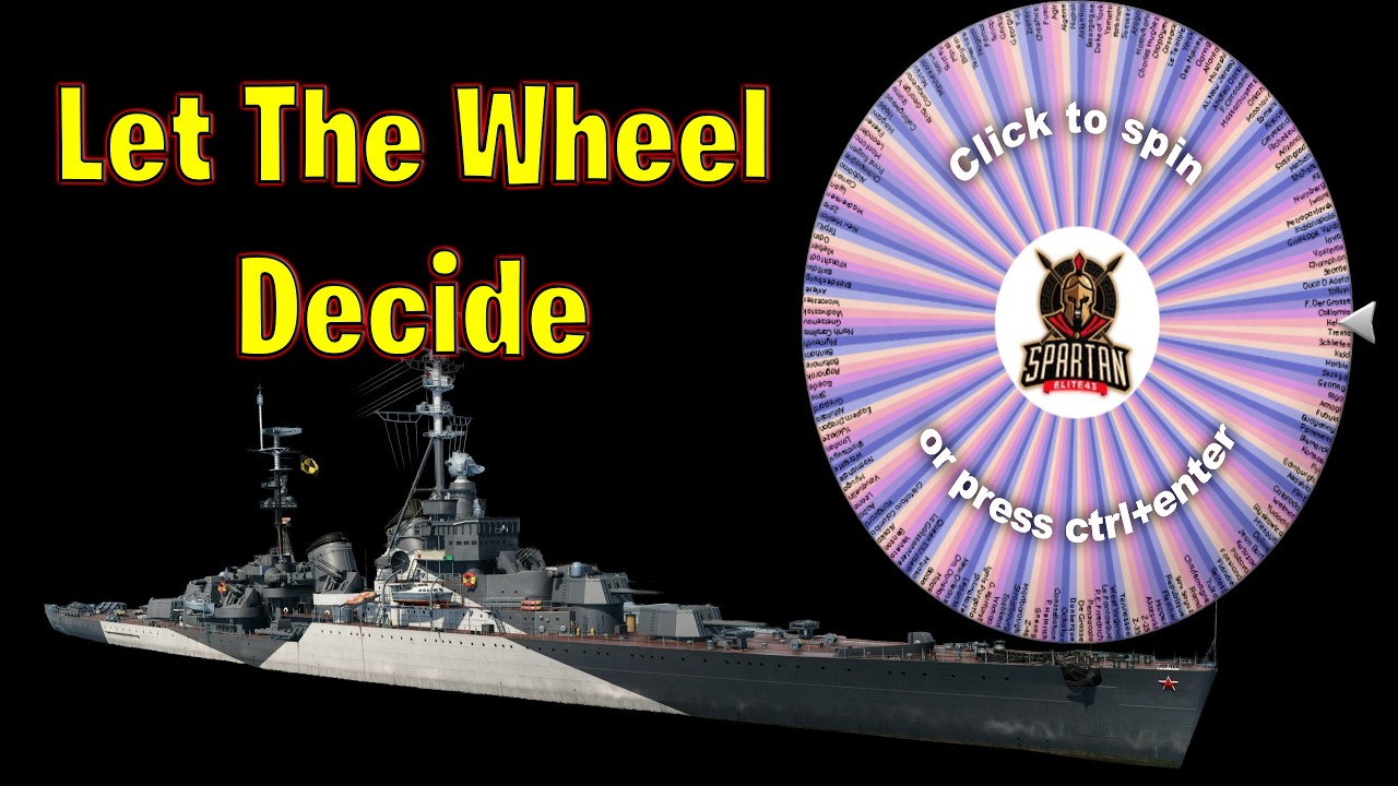 The Wheel Made Me Play This Ship in World of Warships Legends!