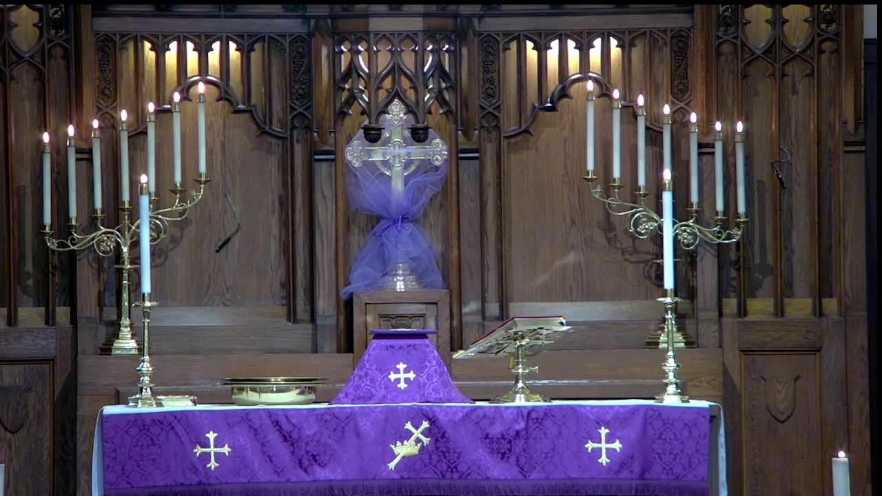 1st Sunday in Lent,  February 22th, 10:15 am