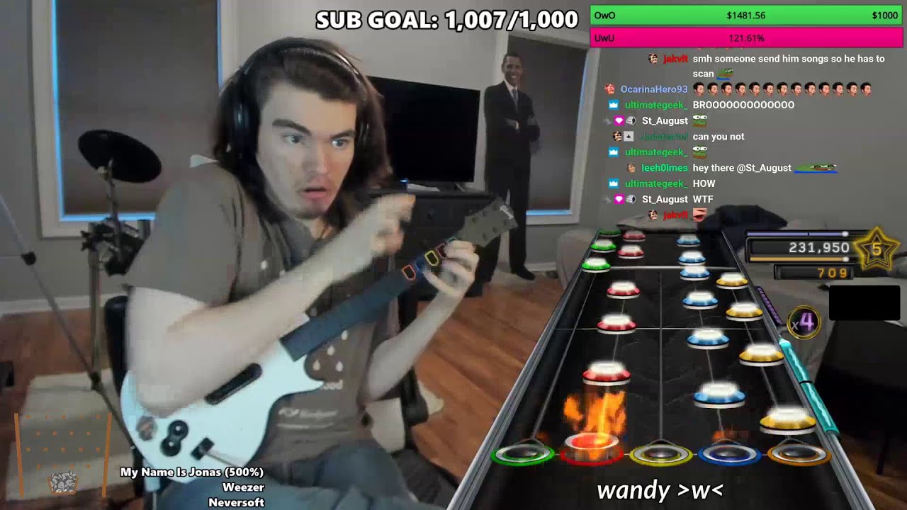 I nearly FC'd My Name is Jonas 500% Speed first try...