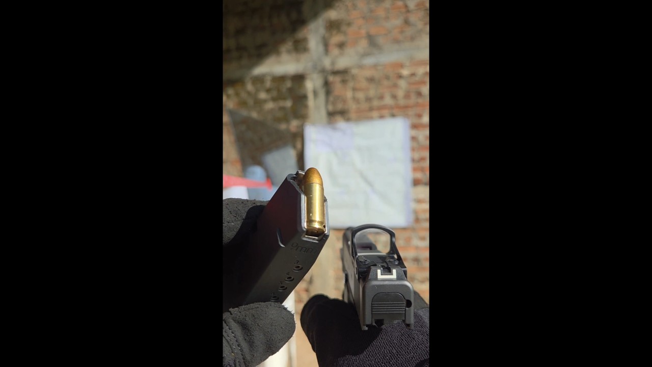 9mm vs. Car Door Glass: 30 Degree Angle Test