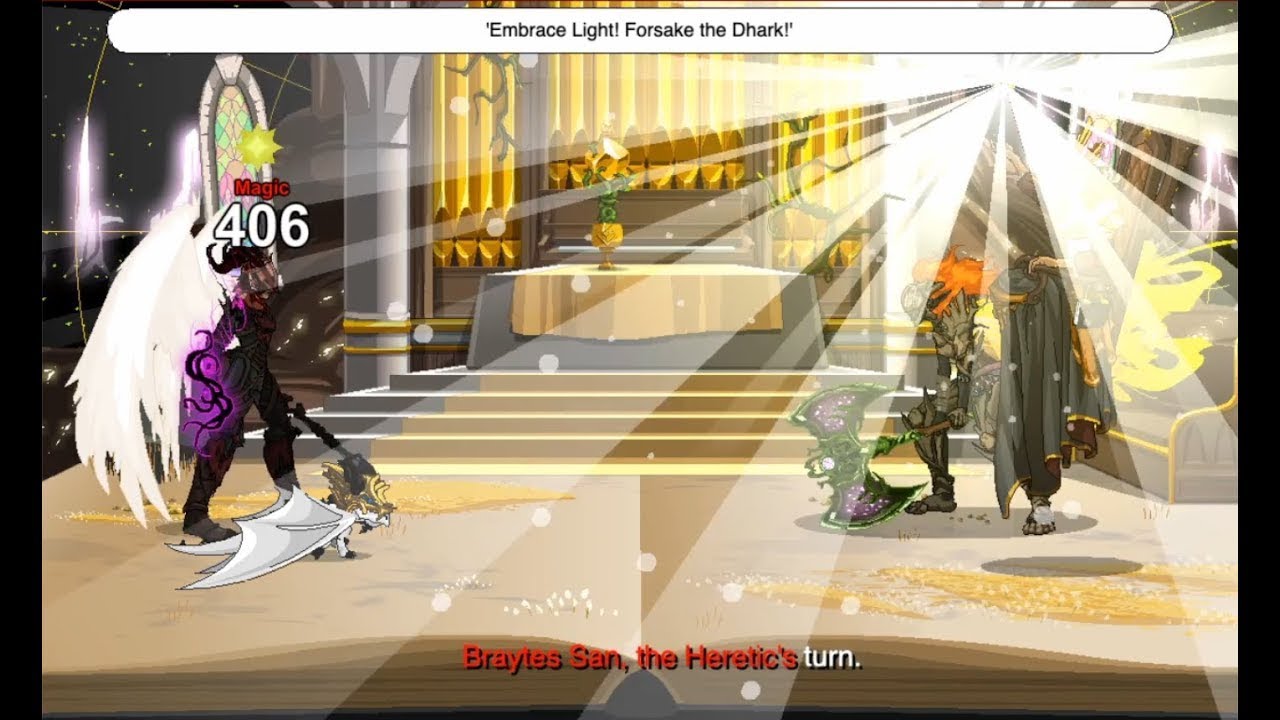DragonFable - Chaosweaver vs Conquest and Faith [A little outdated]