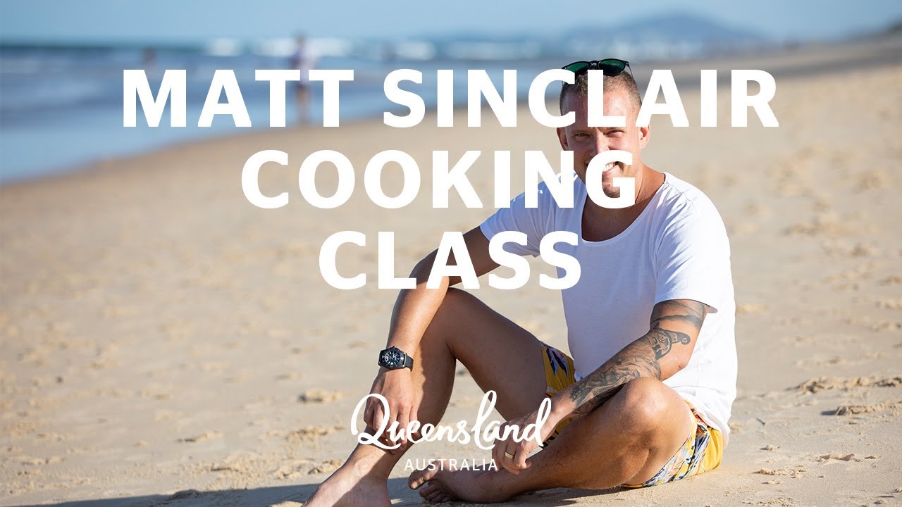 Cooking with Matt Sinclair on the Sunshine Coast