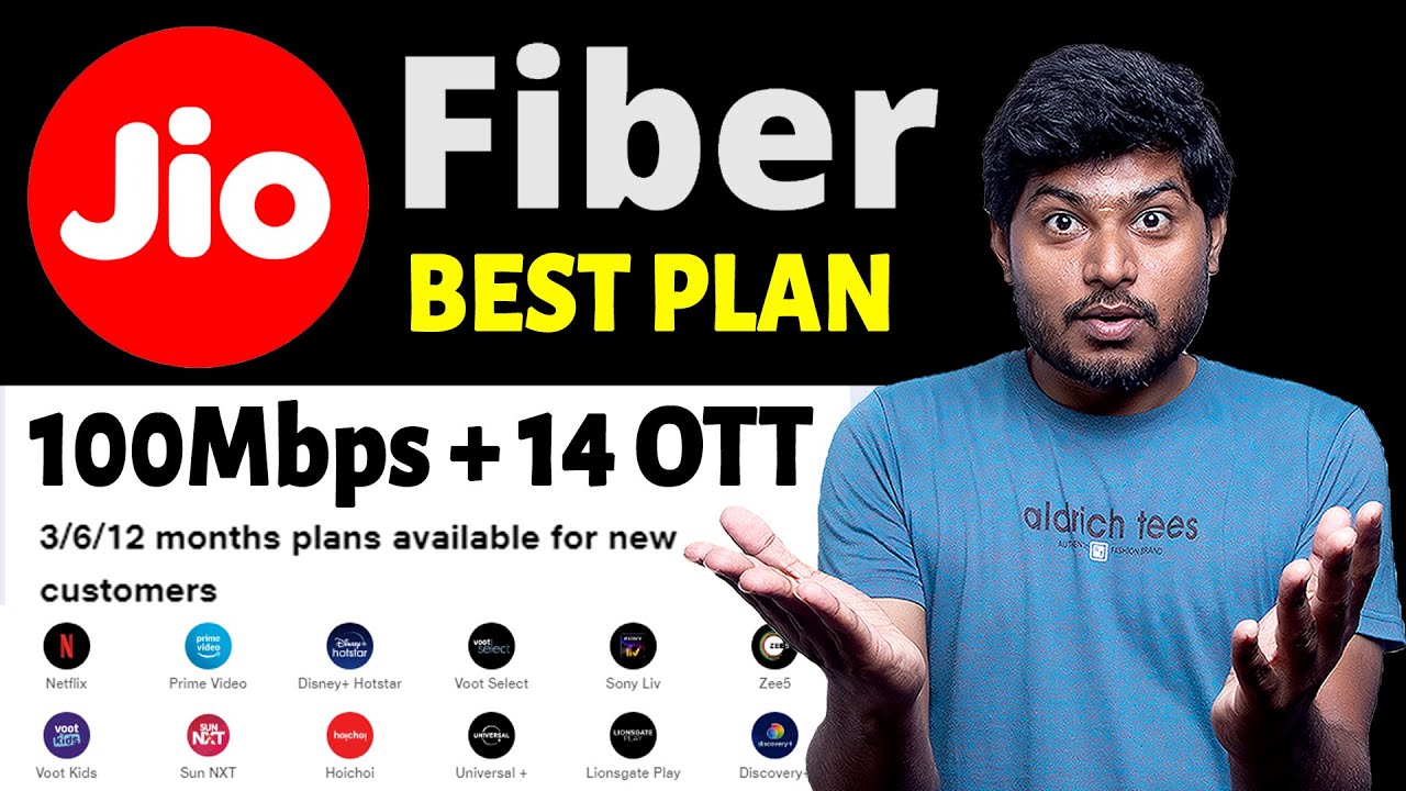 100 Mbps + 14 OTT | Jio Fiber 899 Plan | Unlimited Internet